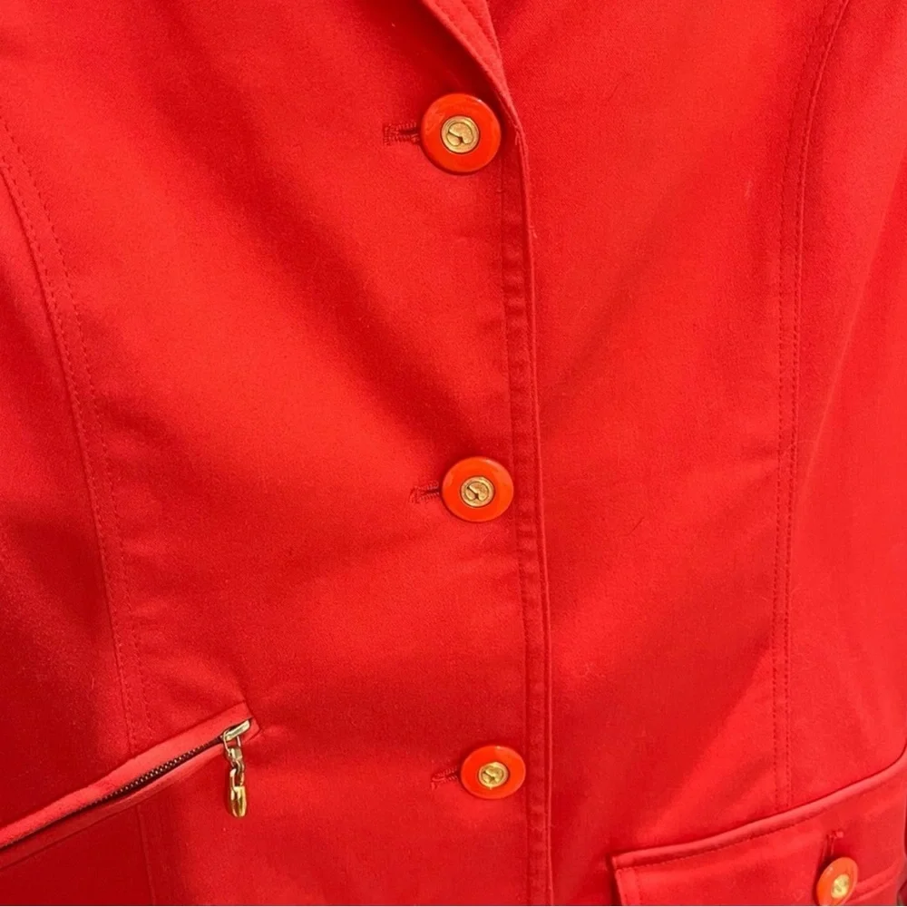 St John Women's Blood Orange Jacket - Size M